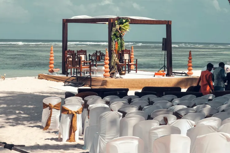 Boda en la palya